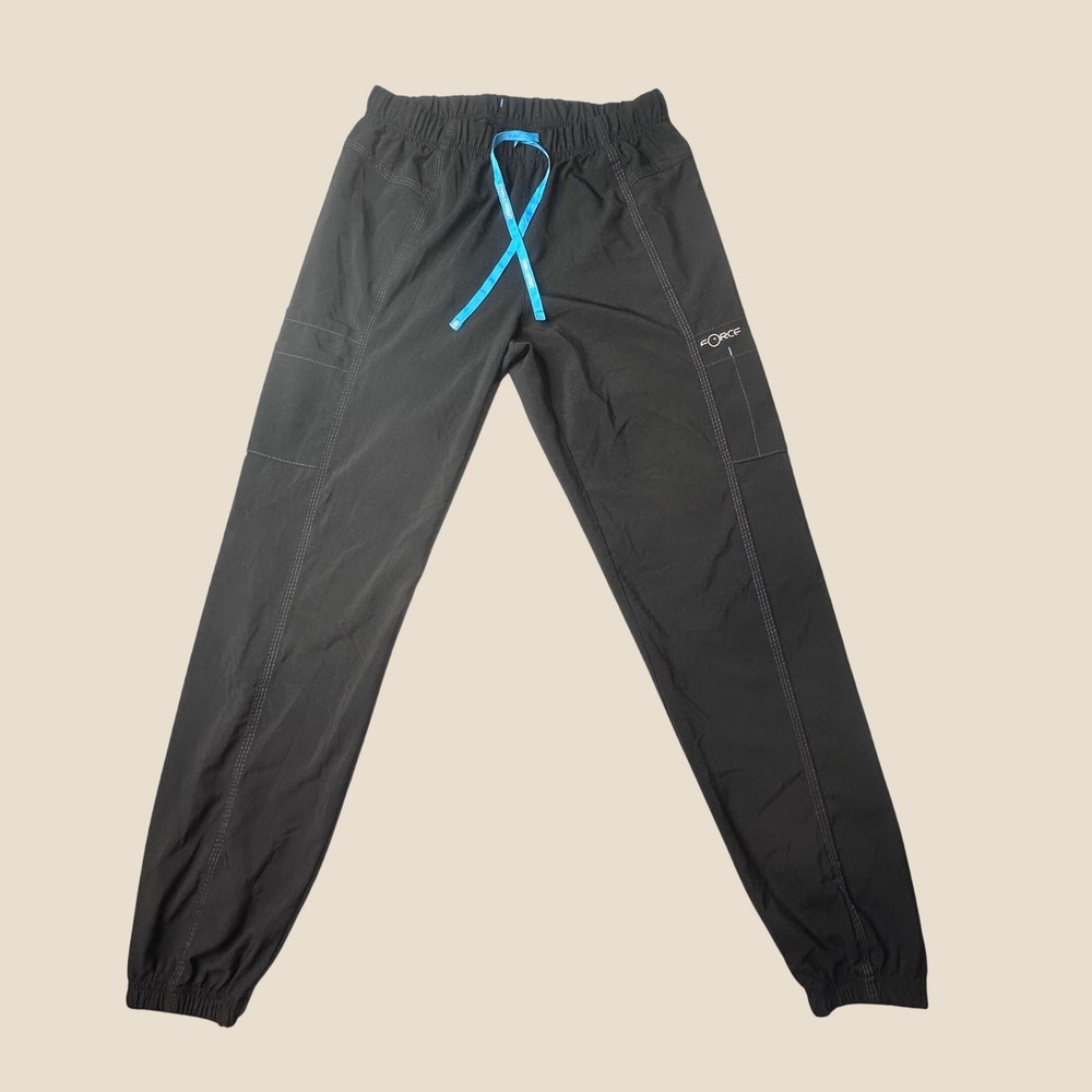 Carhartt Scrub Joggers Womens Small C52610 Force Black Rugged Flex Stretch